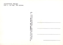 Load image into Gallery viewer, France Postcard - Aerial View of Jullouville, Manche - La Plage - Mo’s Postcards 
