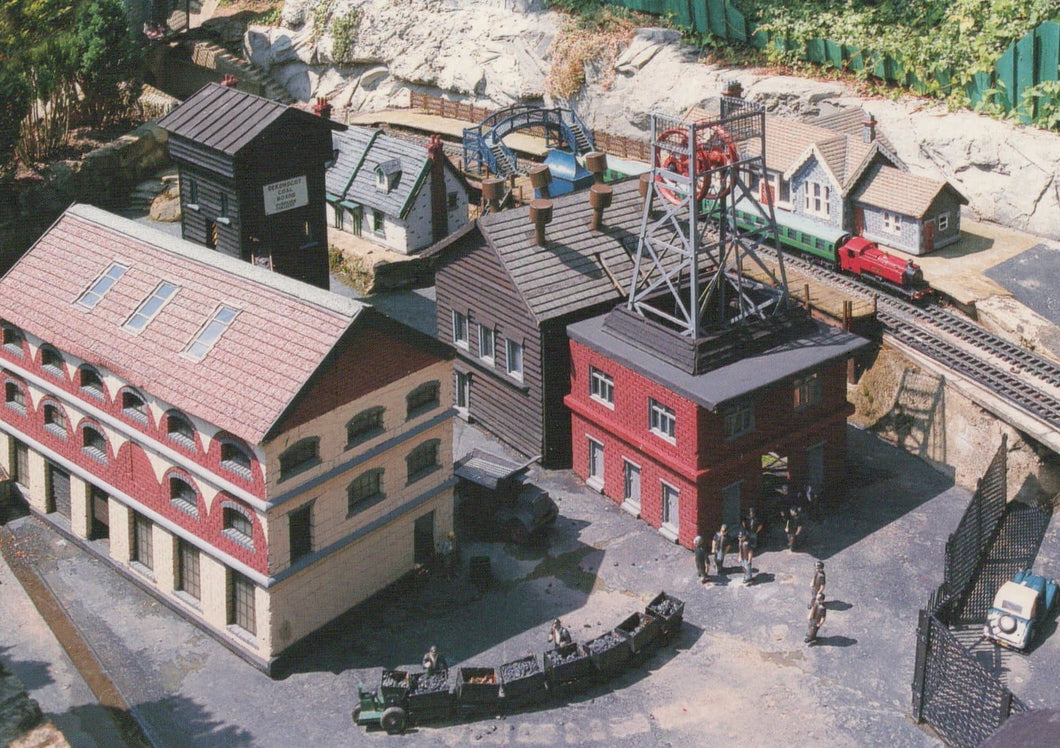 Buckinghamshire Postcard - The Coal Mine, Bekonscot Model Village, Beaconsfield - Mo’s Postcards 