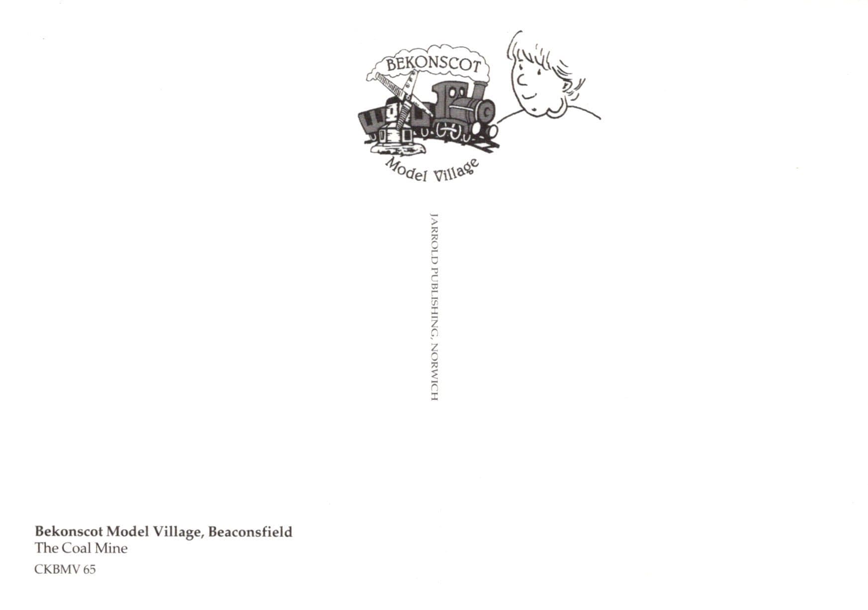 Buckinghamshire Postcard - The Coal Mine, Bekonscot Model Village, Beaconsfield - Mo’s Postcards 