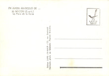 Load image into Gallery viewer, France Postcard - Aerial View of Macon - La Place De La Barre - Mo’s Postcards 
