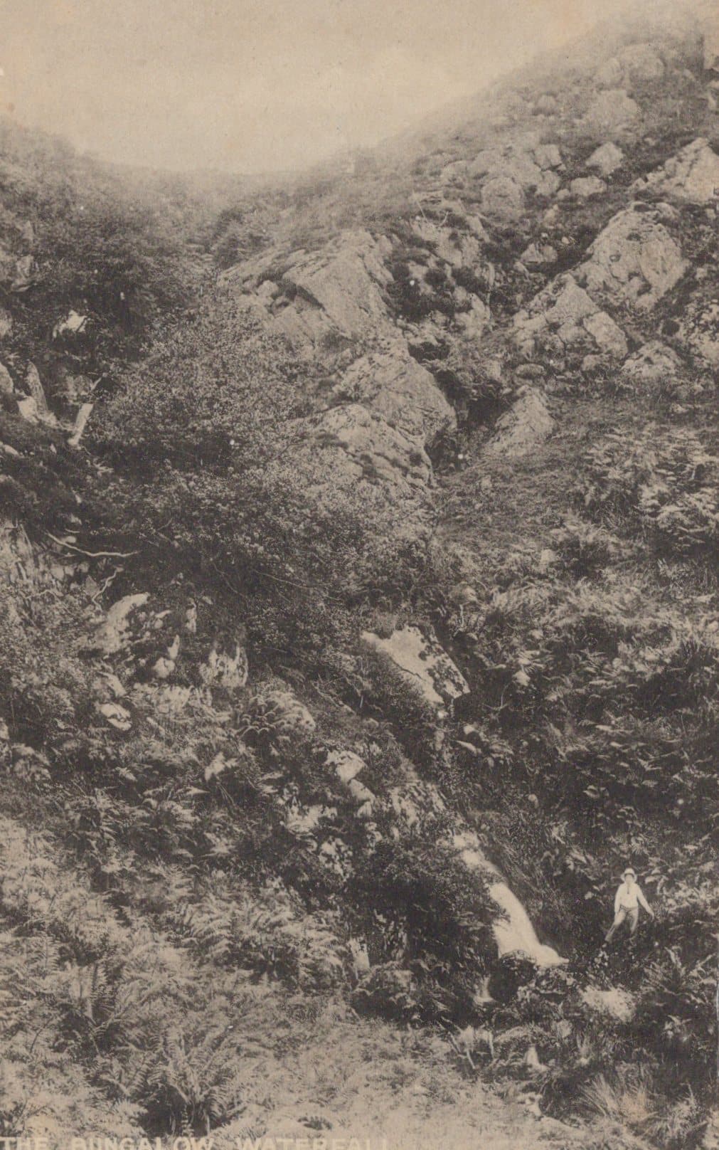 Cheshire Postcard - Mostyn House School, Parkgate - The Bungalow Waterfall - Mo’s Postcards 