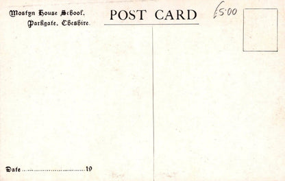 Cheshire Postcard - Mostyn House School, Parkgate - The Bungalow Waterfall - Mo’s Postcards 
