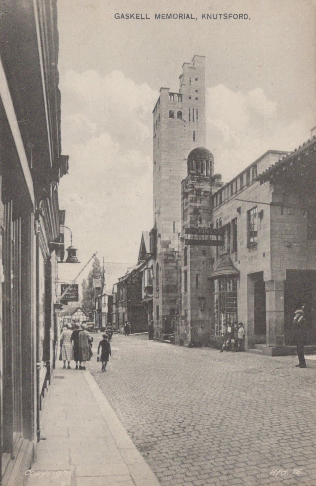 Cheshire Postcard - Gaskell Memorial, Knutsford - Mo’s Postcards 