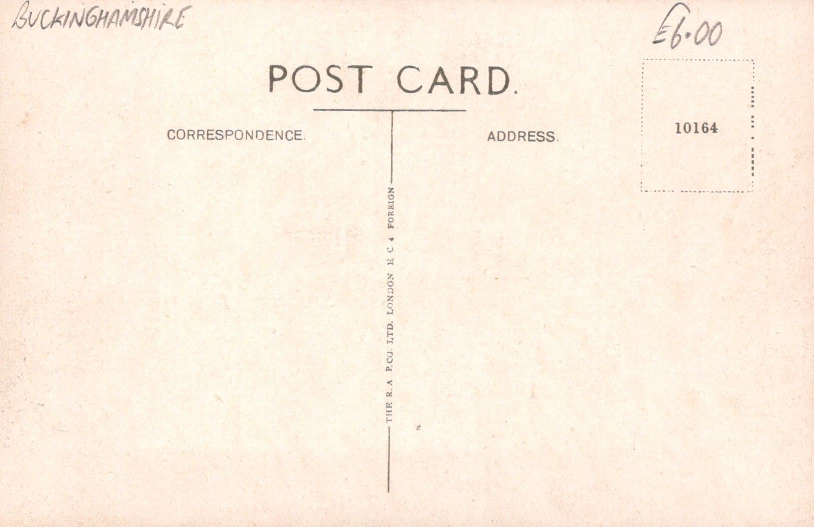 Buckinghamshire Postcard - The Limes, Hardwick - Mo’s Postcards 
