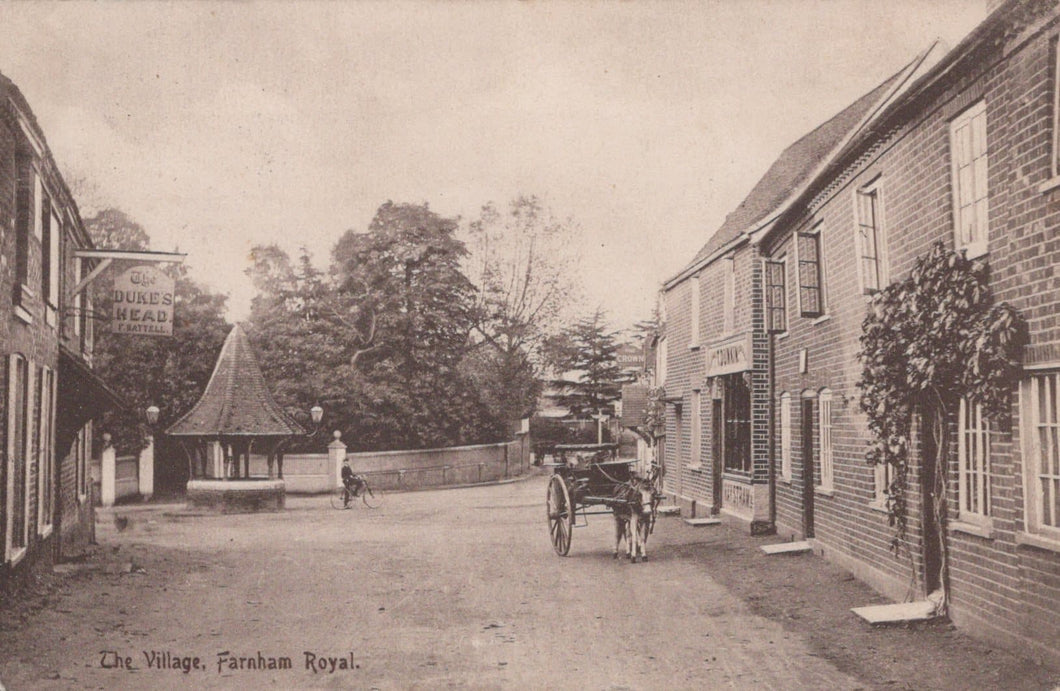 Buckinghamshire Postcard - The Village, Farnham Royal - Mo’s Postcards 