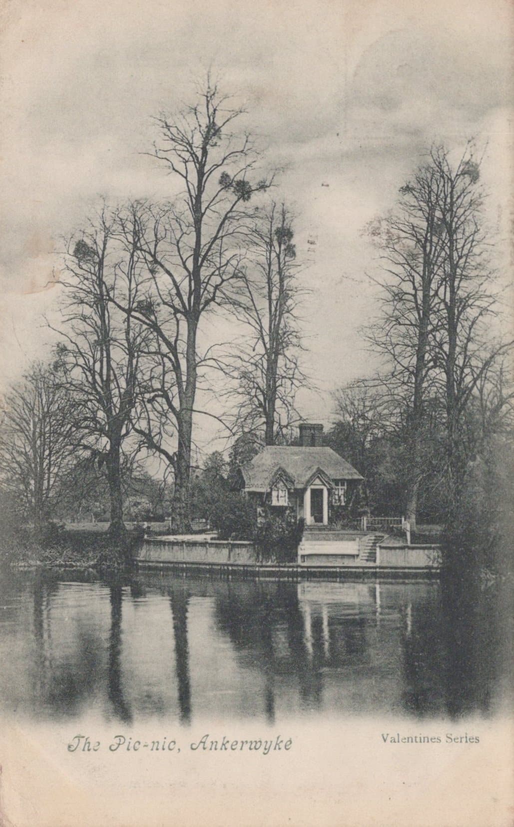 Buckinghamshire Postcard - The Pic-nic, Ankerwyke, 1906 - Mo’s Postcards 