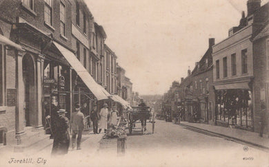 Cambridgeshire Postcard - Forehill, Ely, 1909 - Mo’s Postcards 