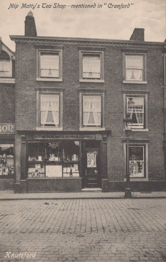 Cheshire Postcard - Knutsford - Mip Matty's Tea Shop, Mentioned in "Cranford" - Mo’s Postcards 