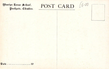 Cheshire Postcard - Mostyn House School, Parkgate - Mr F.J.Griffiths Diving - Mo’s Postcards 