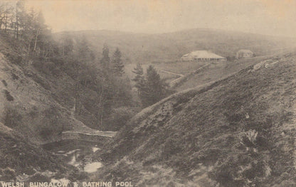 Cheshire Postcard - Mostyn House School, Parkgate - Welsh Bungalow & Bathing Pool - Mo’s Postcards 