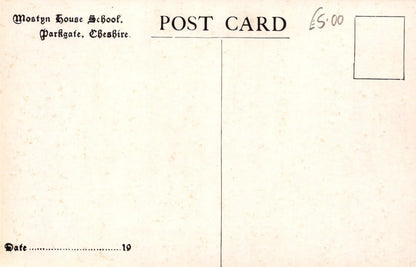 Cheshire Postcard - Mostyn House School, Parkgate - Welsh Bungalow & Bathing Pool - Mo’s Postcards 