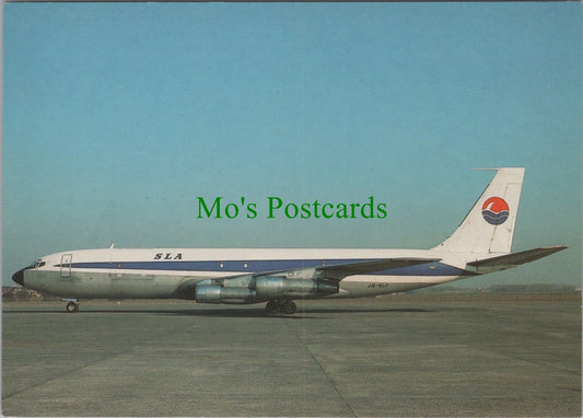 Aviation Postcard - St Lucia Airways Boeing 707