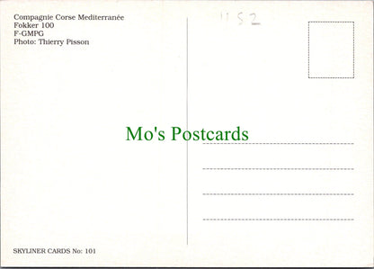 Aviation Postcard - Compagnie Corse Mediterranee
