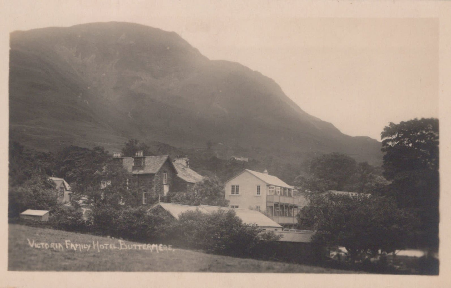 Cumbria Postcard - Victoria Family Hotel, Buttermere - Mo’s Postcards 