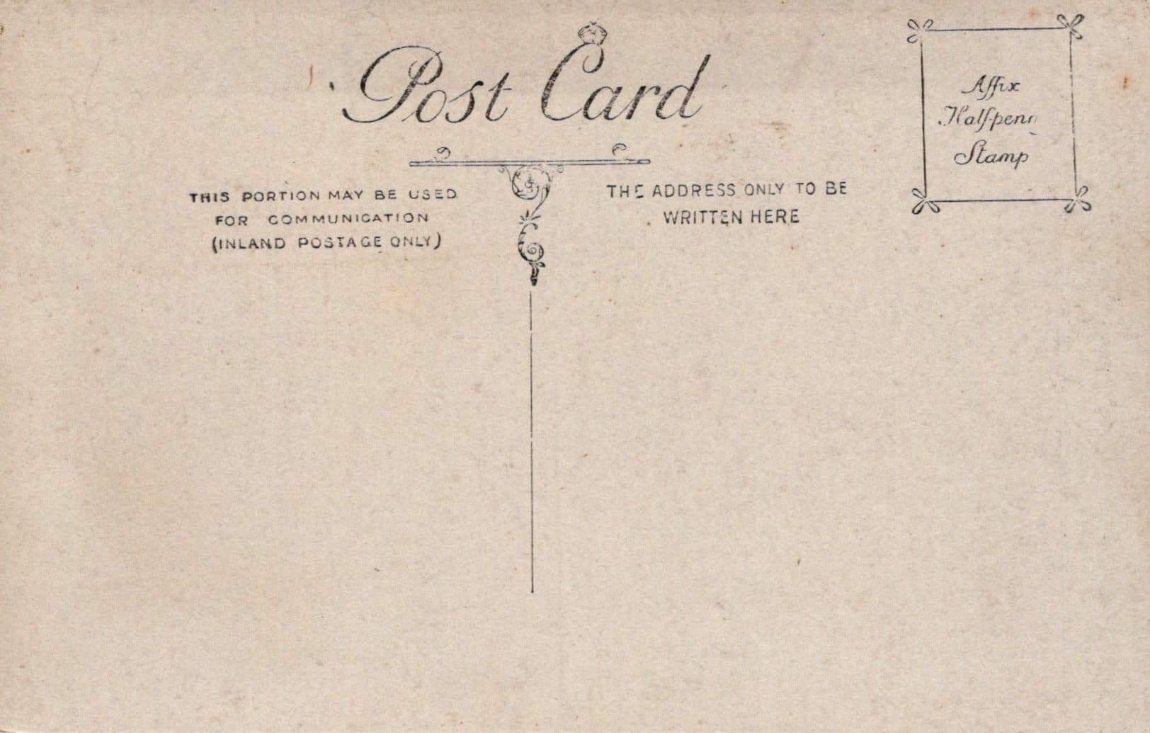 Unknown Location Postcard - Unlocated Entrance Gate - Mo’s Postcards 